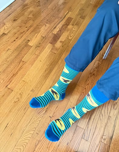 Customer photo review of The New Afrisocks Collection