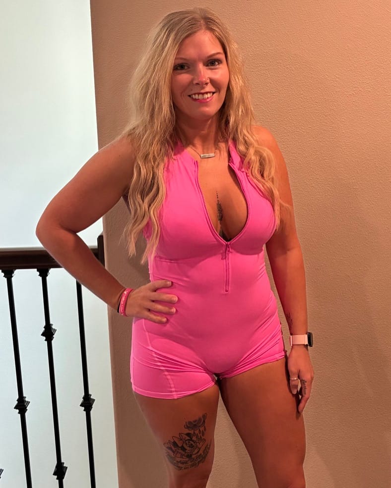 Customer photo review of Performance Bodysuit Short