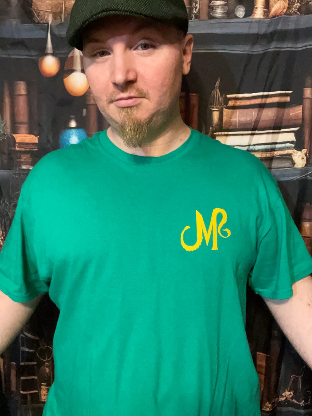 Customer photo review of Mythical Meats® Logo T-Shirt | Official Port & Company® Crewneck Tee