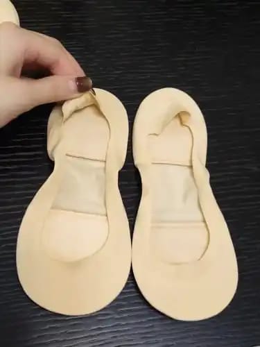 Customer photo review of Yumella™ Ortopedik Yastık Tabanlı Konfor Çorabı