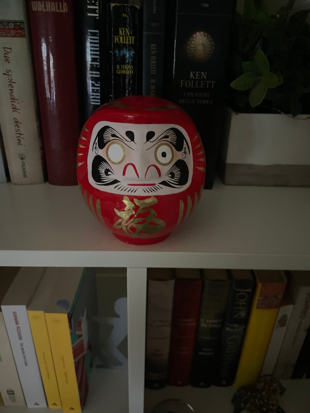 Customer photo review of Daruma giapponese rossa - da 9 a 15 cm