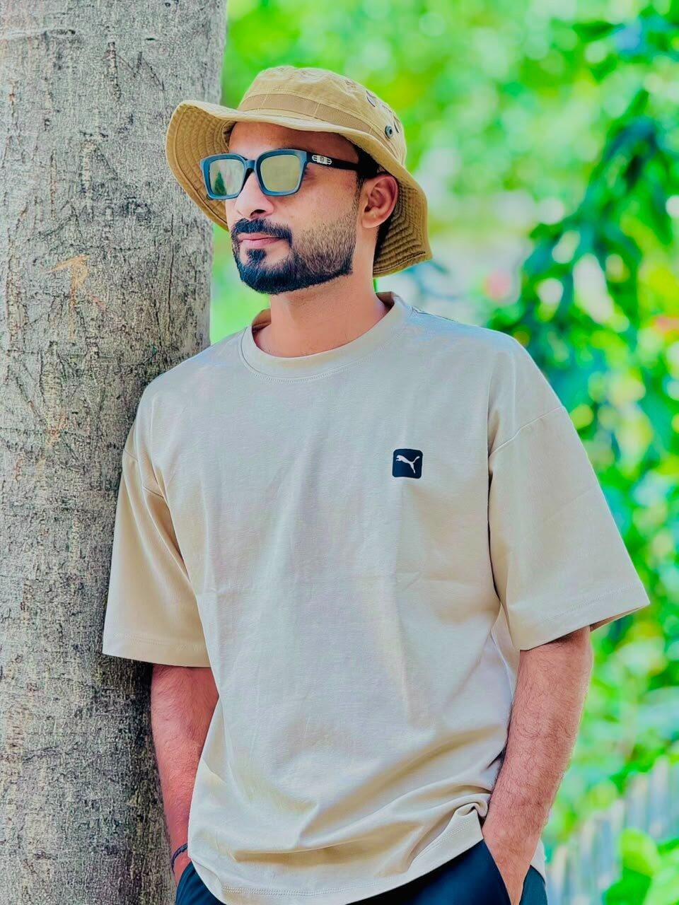 Customer photo review of Khaki / Beige Floppy Hat For Men & Women | Outdoor Sun Protection | UV Protection
