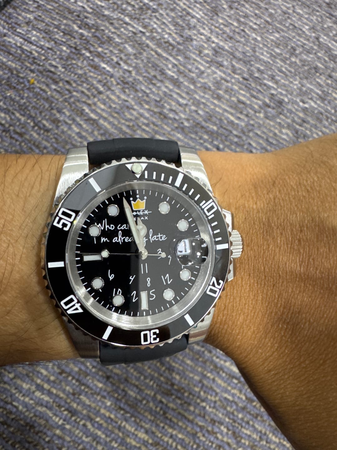 Customer photo review of HYDROCORE CLASSIC WATCH