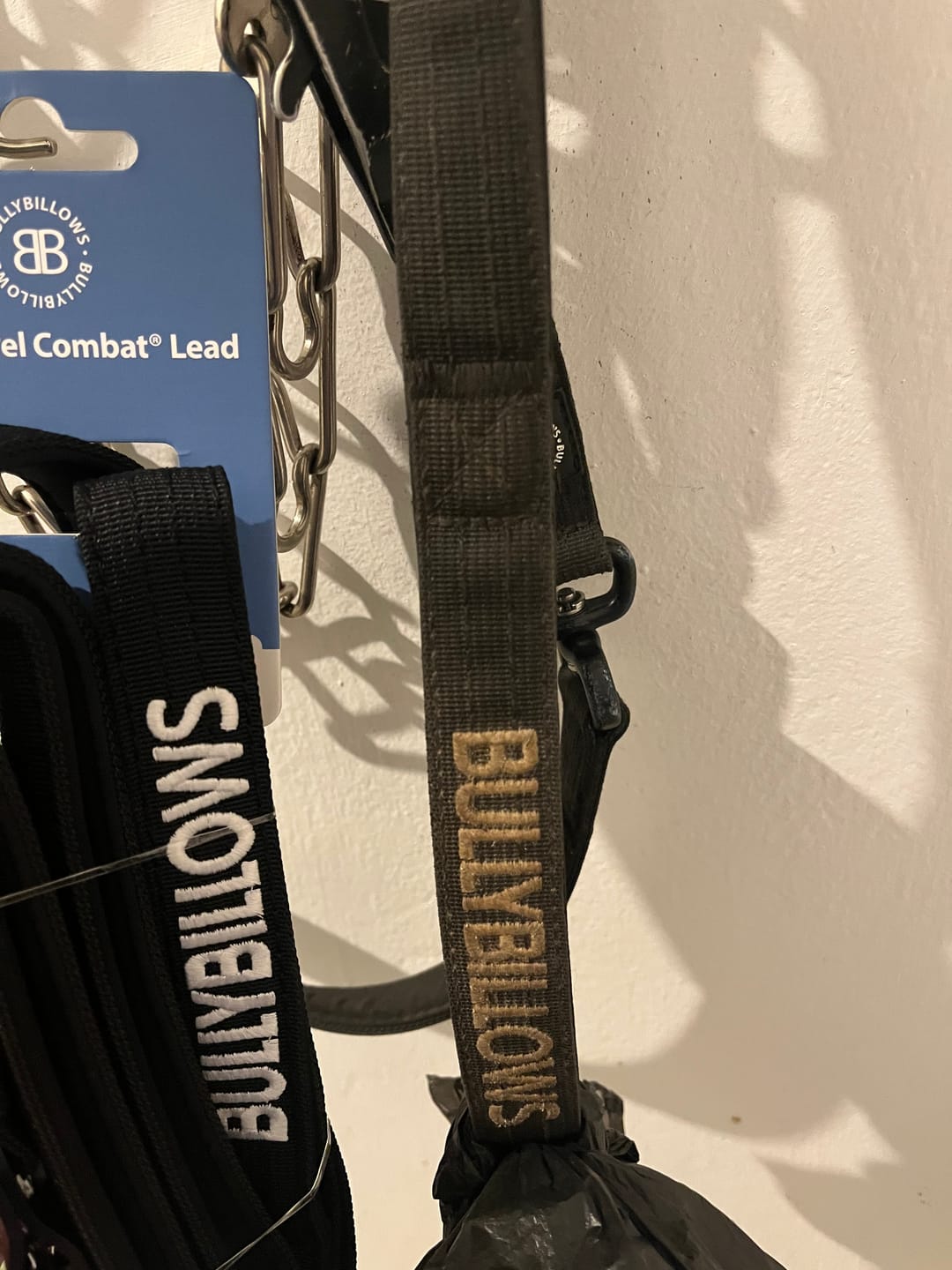 Customer photo review of 1.4m Swivel Combat Lead | Anti-Tangle & Secure Clip - Black