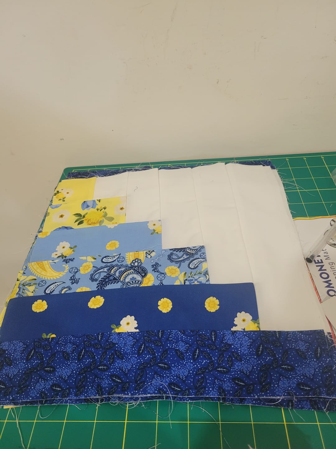 Customer photo review of Block Of The Month - Sunshine Blooms (113.5" x 113.5")
