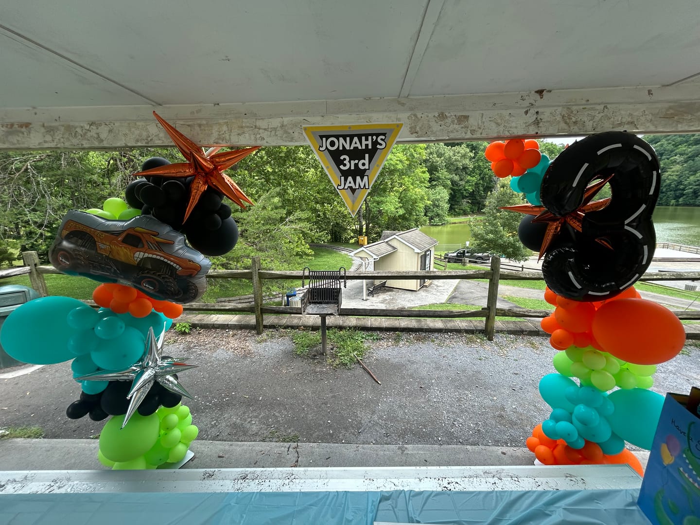 Customer photo review of 10x8ft Aluminum Alloy Tube Arch Balloon Flower Stand For Wedding Birthday Baby Shower