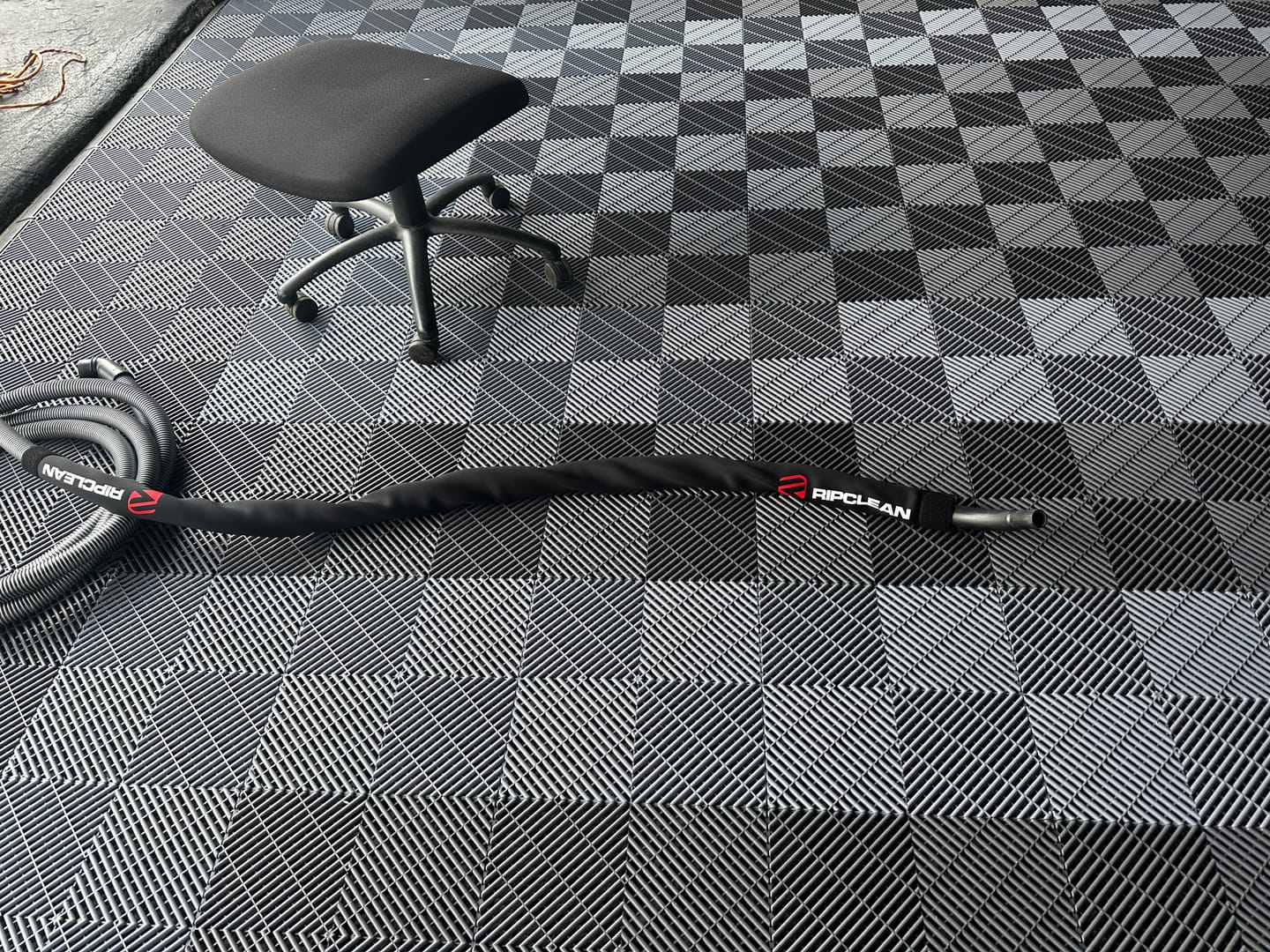 Customer photo review of Ripclean™ Shop Vacuum Hose Cover