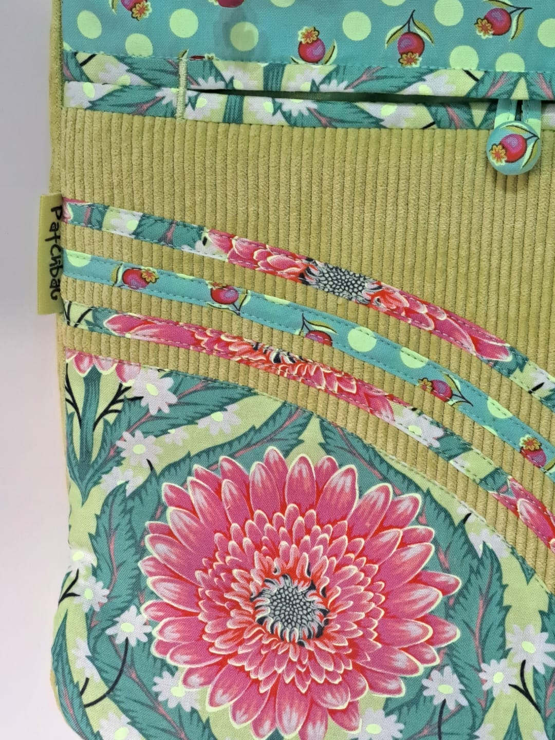 Customer photo review of Soft Washed Corduroy - Lime
