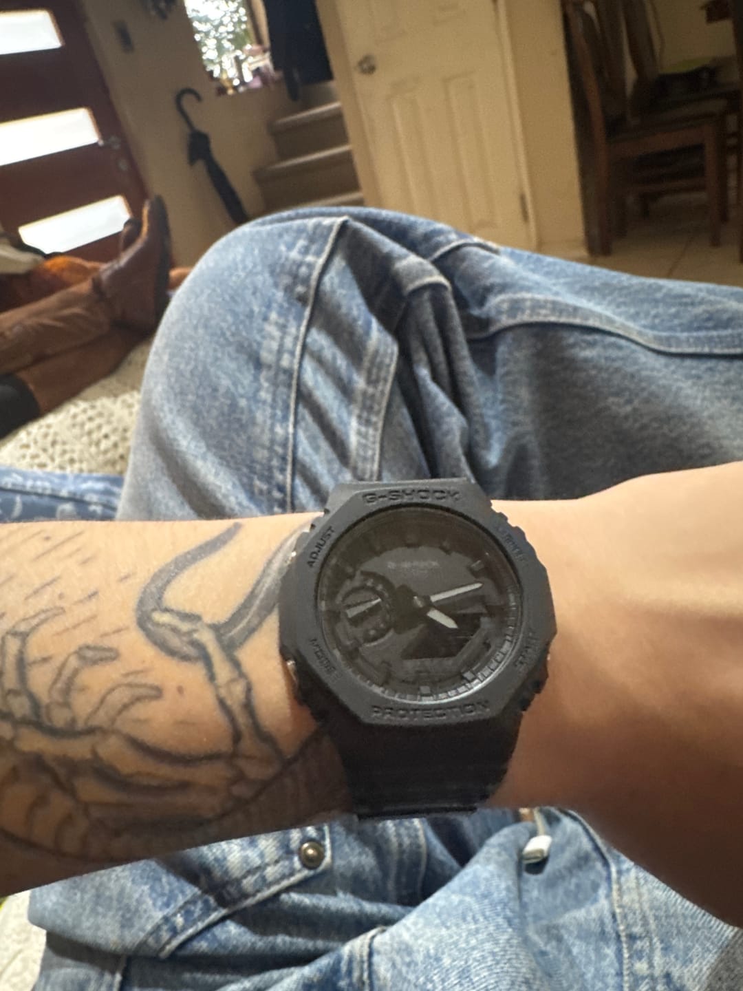 Customer photo review of Reloj Casio G-Shock Royal Oak "Casioak" GA-2100-1A1JF JDM