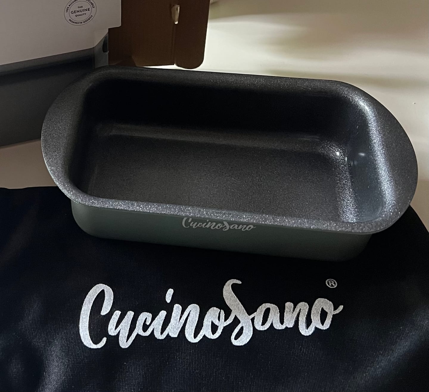 Customer photo review of Teglia da plumcake antiaderente