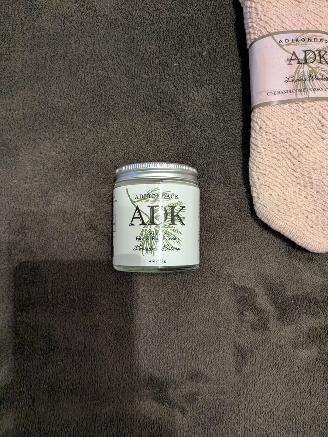 Customer photo review of Balsam Lavender Vintage Face & Hand Cream 4 oz