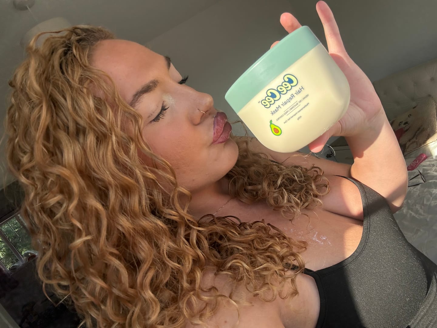 Customer photo review of Cee Cee Hair Repair Mask