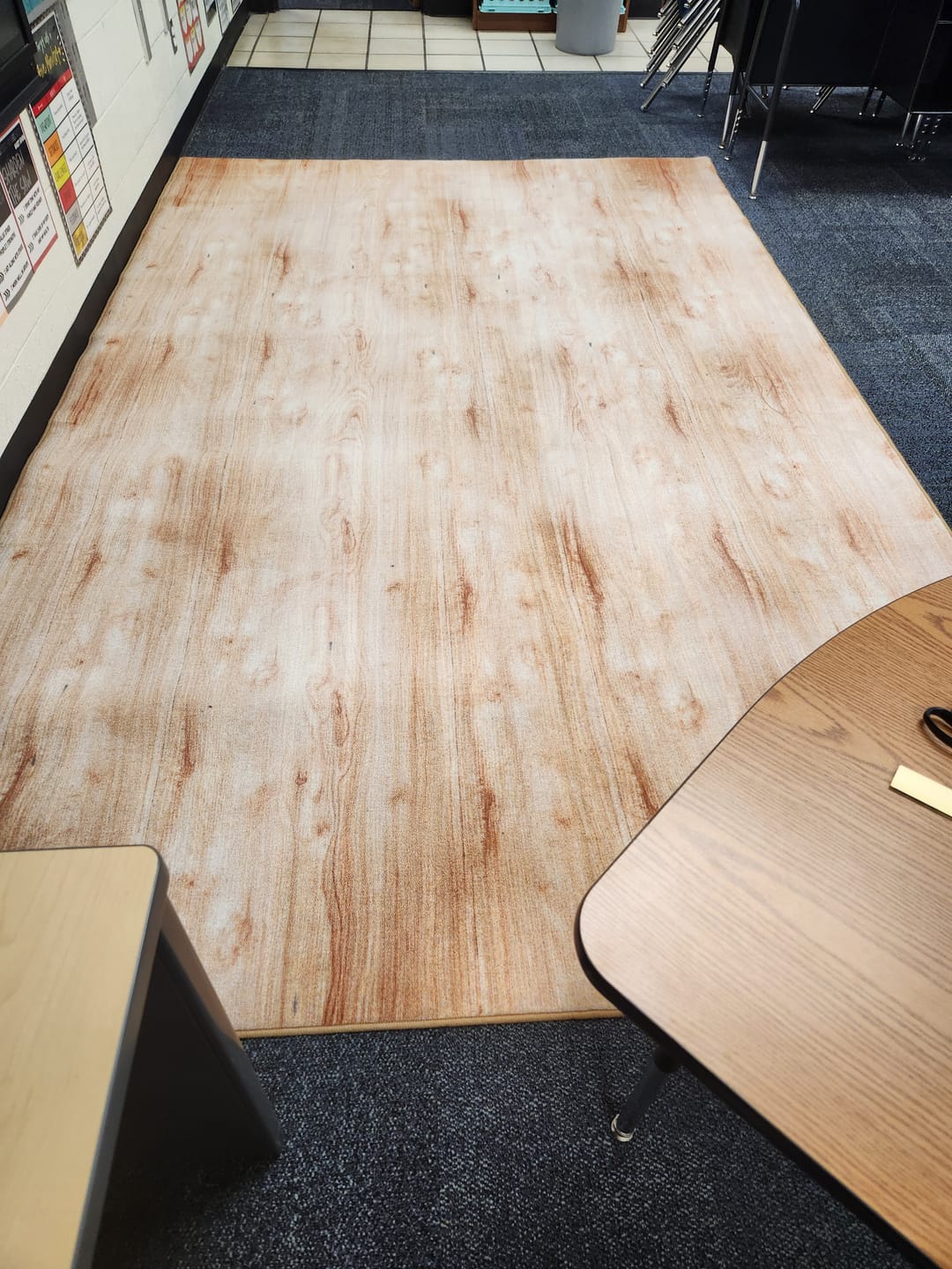 Customer photo review of LIGHT WOOD GRAIN
