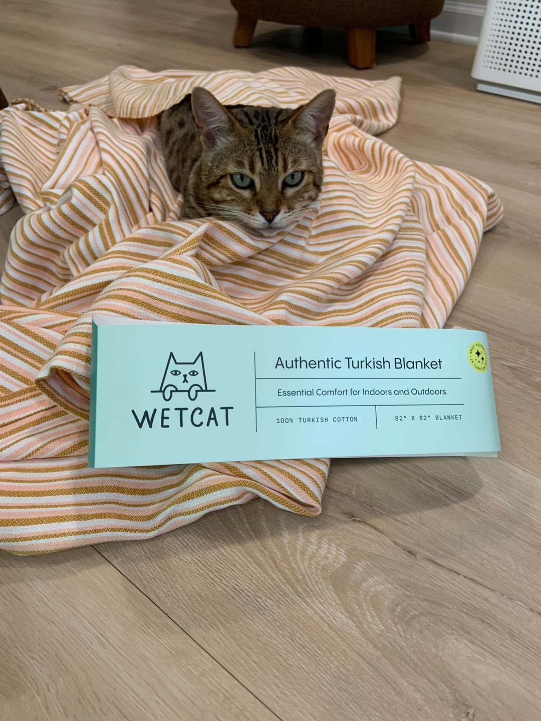 Customer photo review of Whisper Blanket - Honey