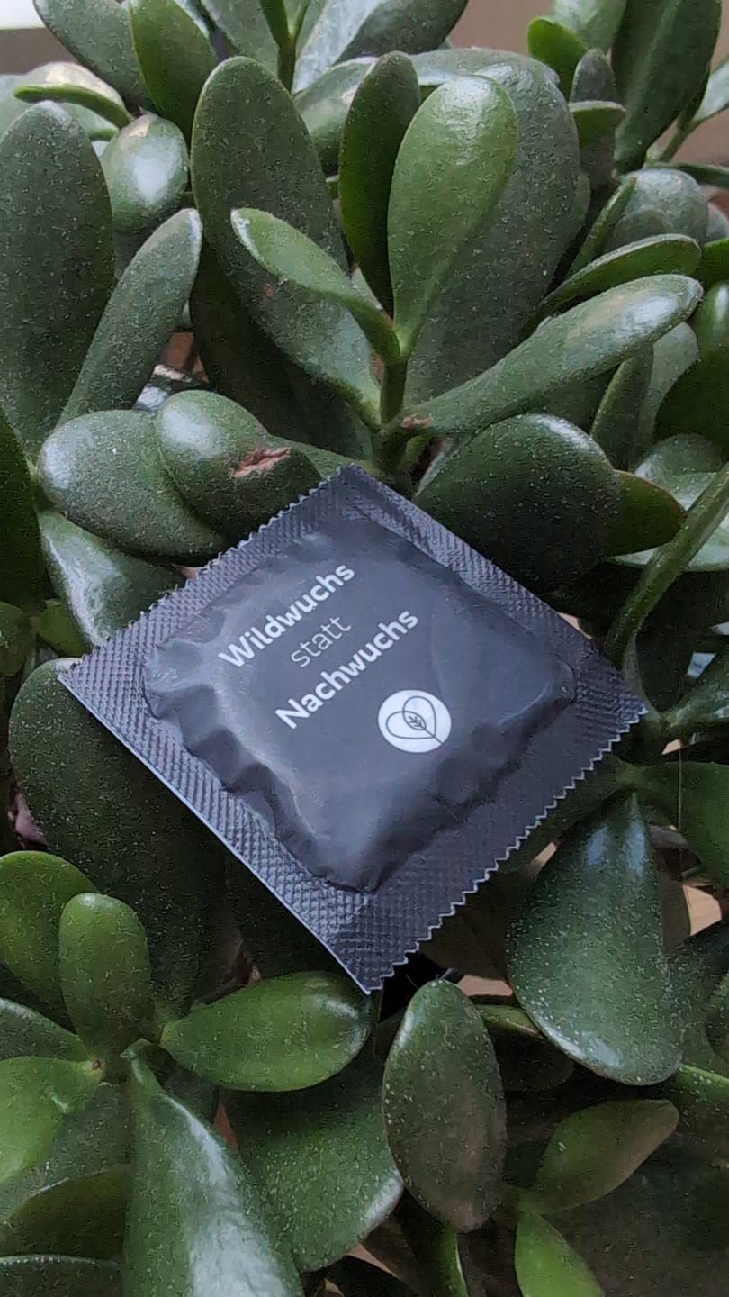 Customer photo review of Releaf | Baumpflanzende Kondome