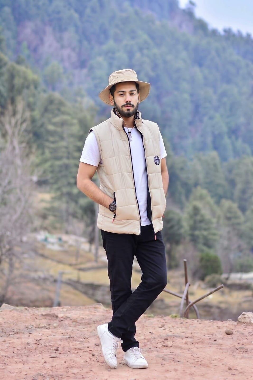 Customer photo review of Khaki / Beige Floppy Hat For Men & Women | Pack of 2 | UV Protection Hat | Outdoor Sun Protection