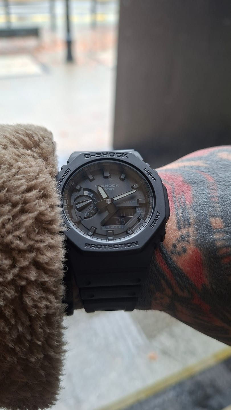 Customer photo review of Reloj Casio G-Shock Royal Oak "Casioak" GA-2100-1A1JF JDM