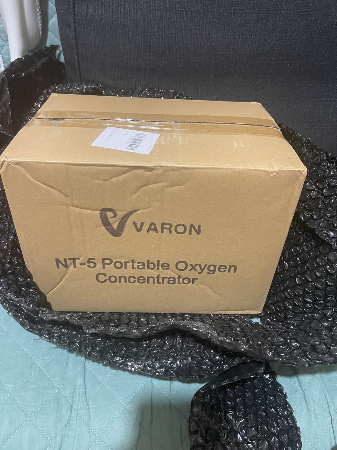 Customer photo review of VARON 3L/min Portable Oxygen Concentrator VL-2