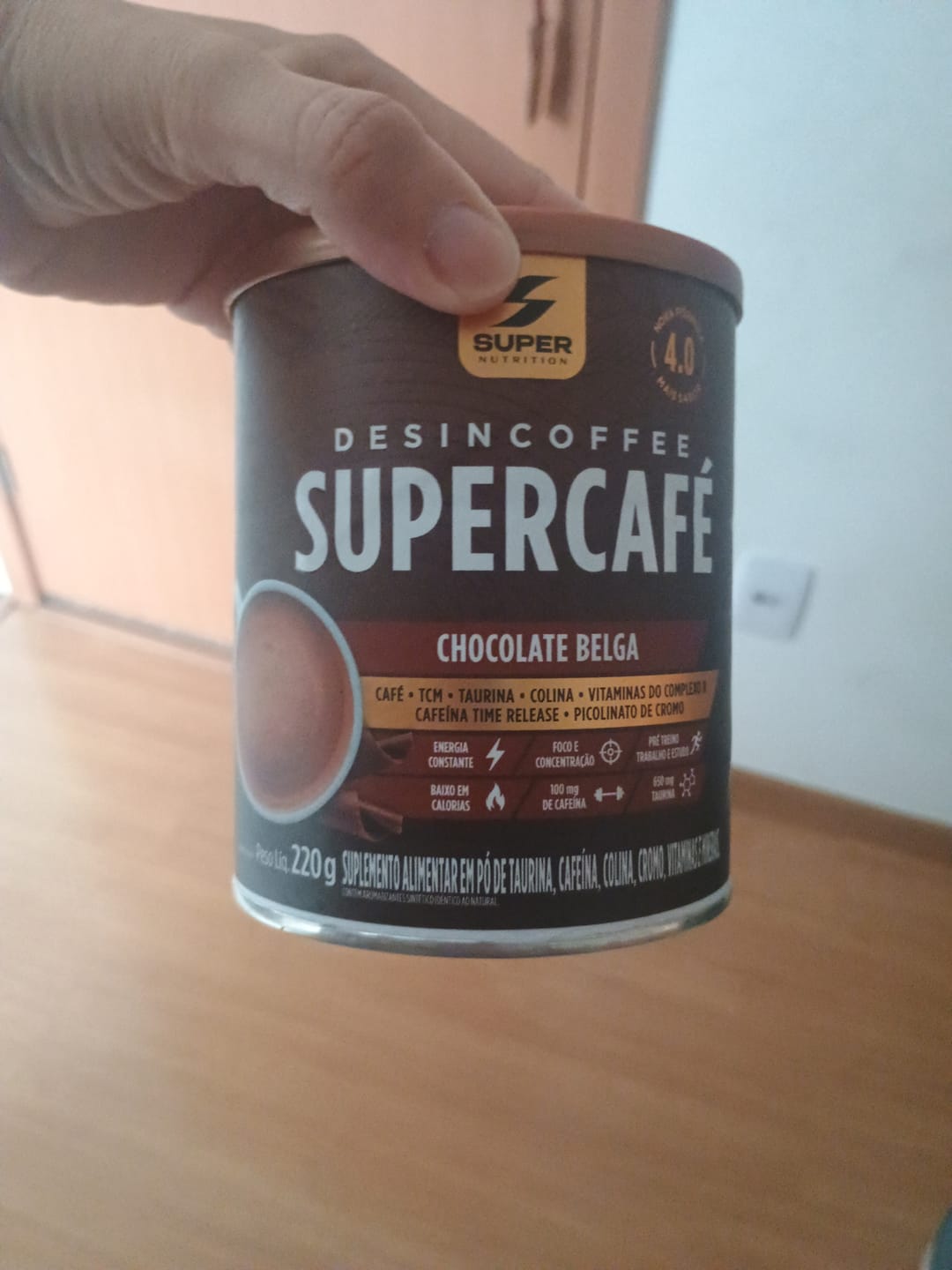 Customer photo review of Supercafé Chocolate Belga