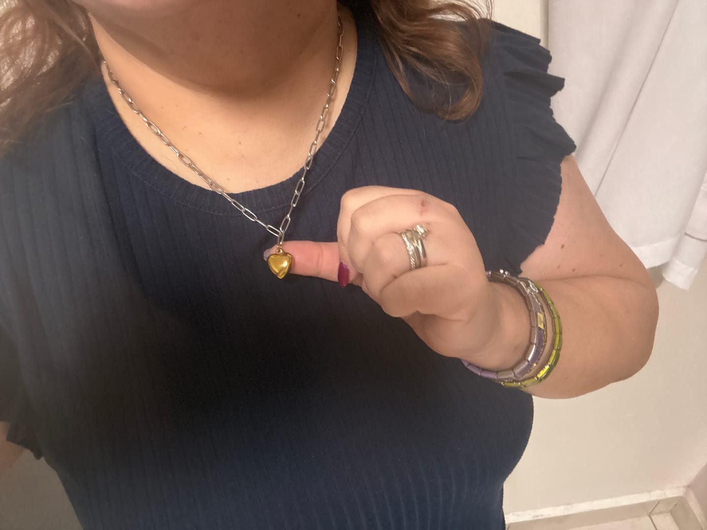 Customer photo review of Collar Aliana