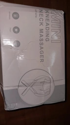Customer photo review of SpineBack Pro – Heated Back & Shoulder Wrap