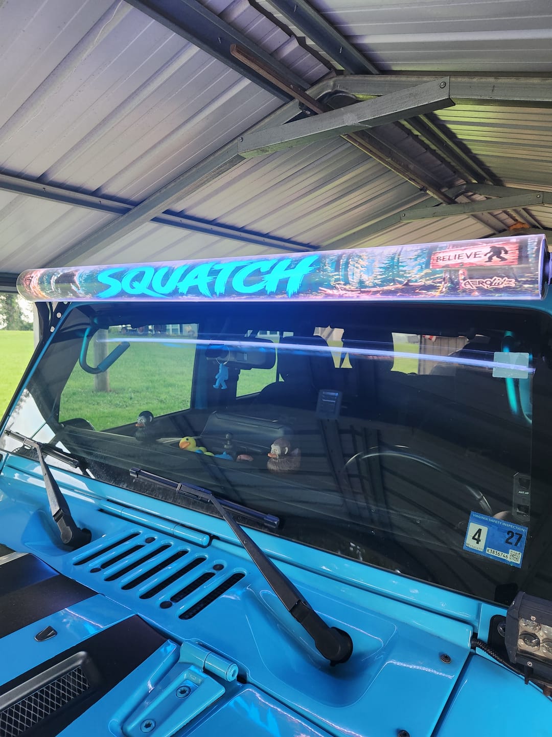 Customer photo review of Custom InsertZ | Dual Row 52"