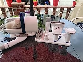 Customer photo review of Oneisall LM2 7-in-1 Tierhaarschneider mit Staubsauger