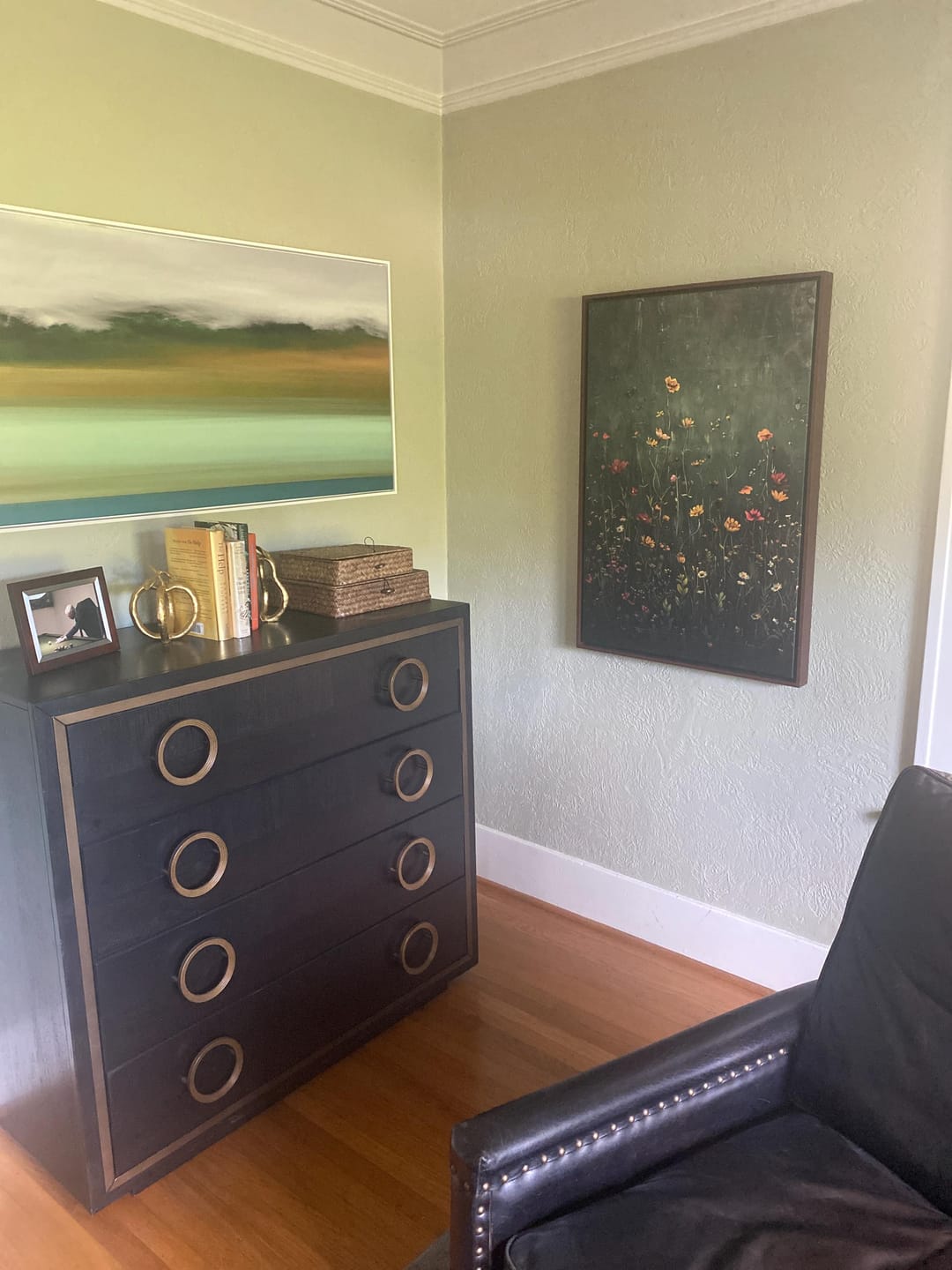 Customer photo review of Wildflower Meadow Canvas Wall Art