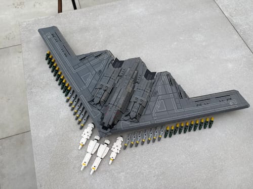 Customer photo of a finished WarBricks build