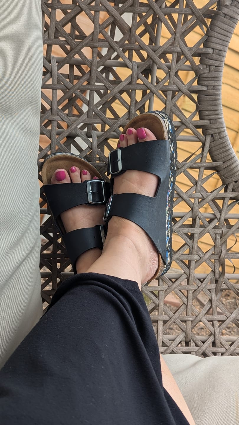 Customer photo review of ONYX | Sandal Black
