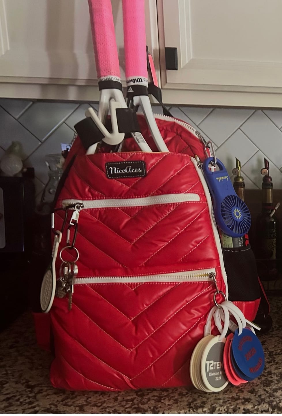 Customer photo review of Emily Tennis and Pickleball Backpack