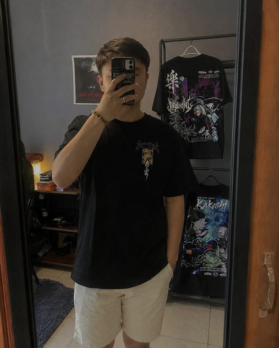 Customer photo review of Sakamoto Days | Nagumo Yoichi Heavyweight T-Shirt