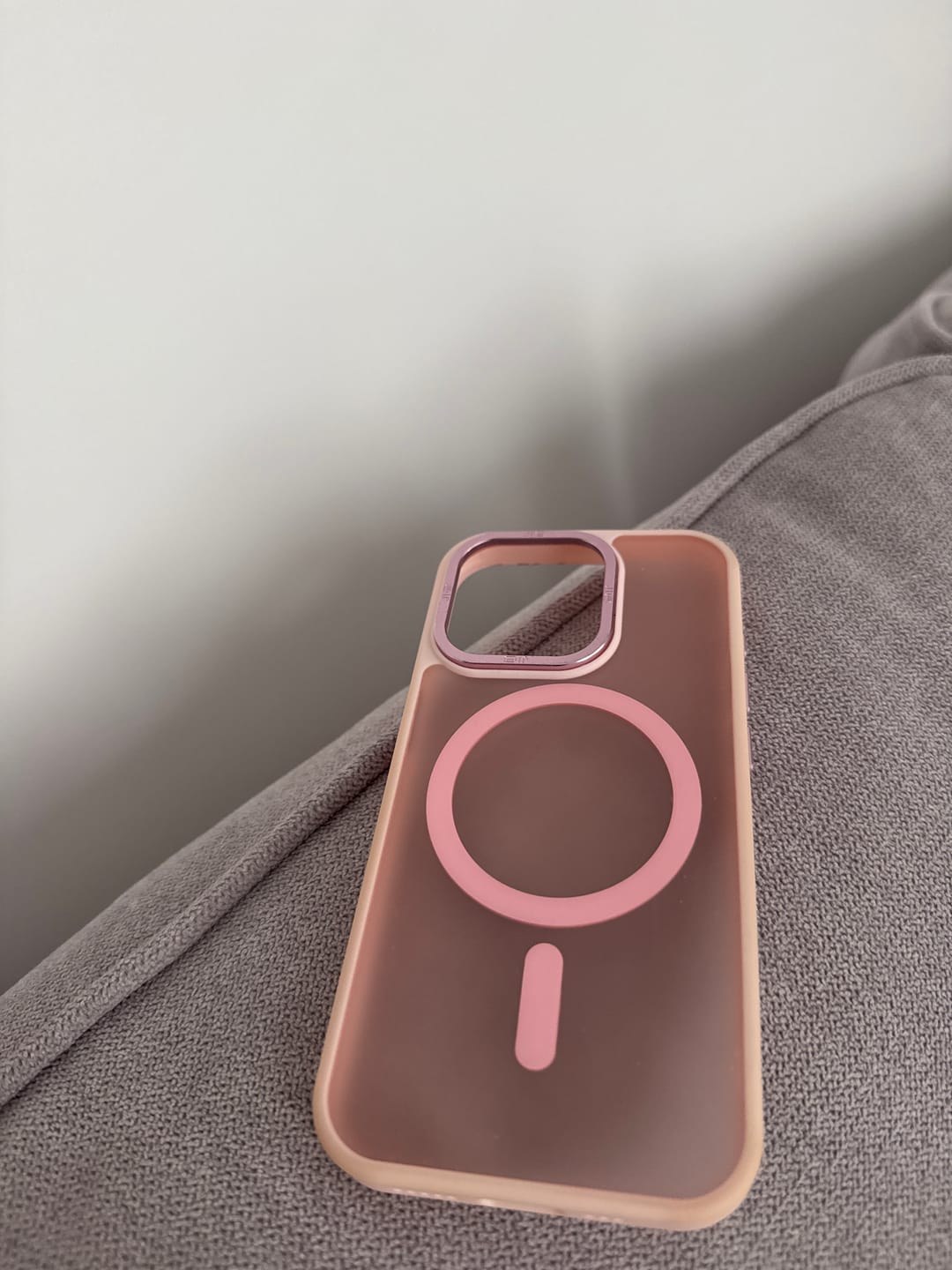 Customer photo review of COVER IPHONE MAGSAFE - PINK