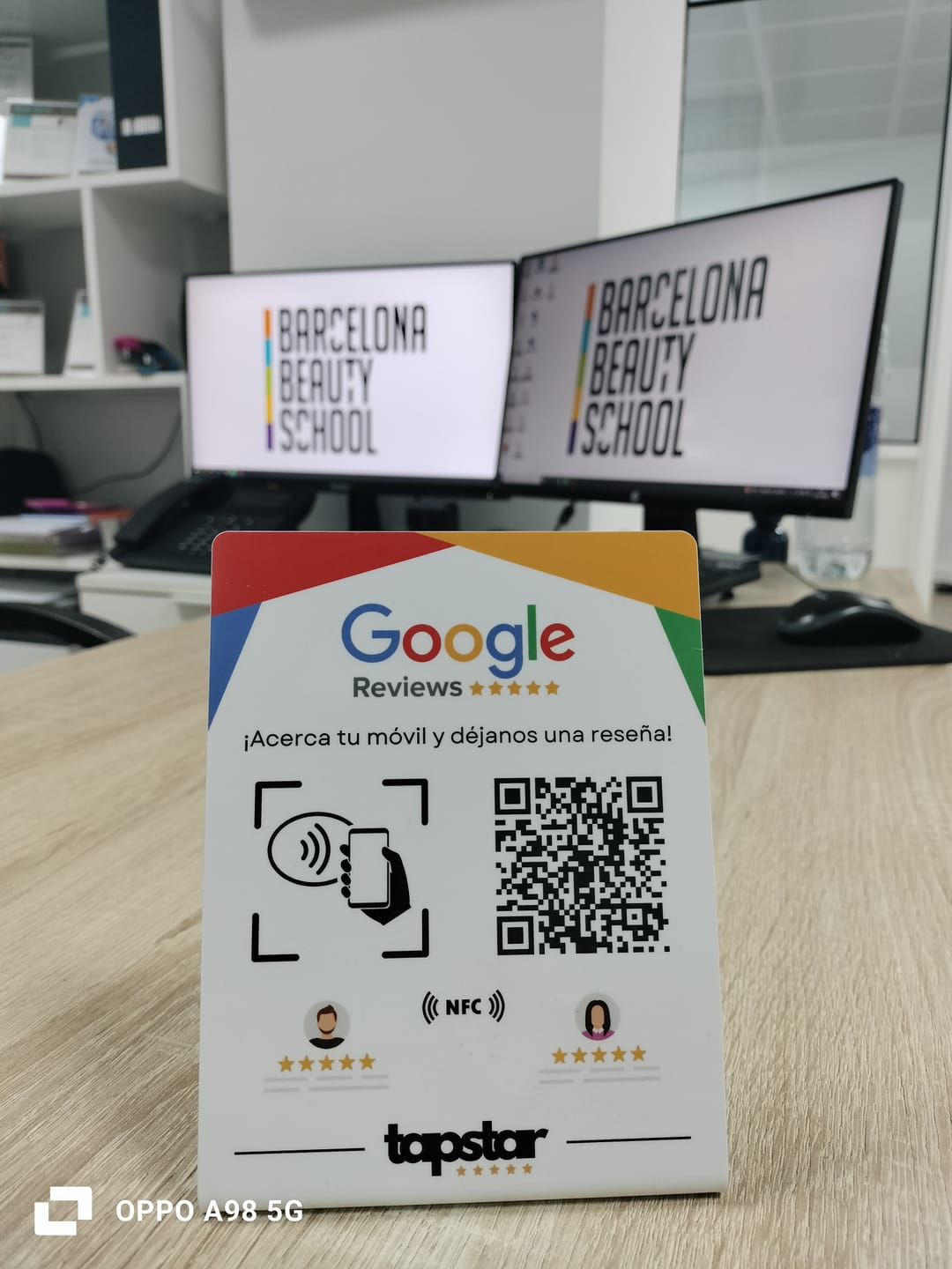 Customer photo review of Expositor Reseñas Google