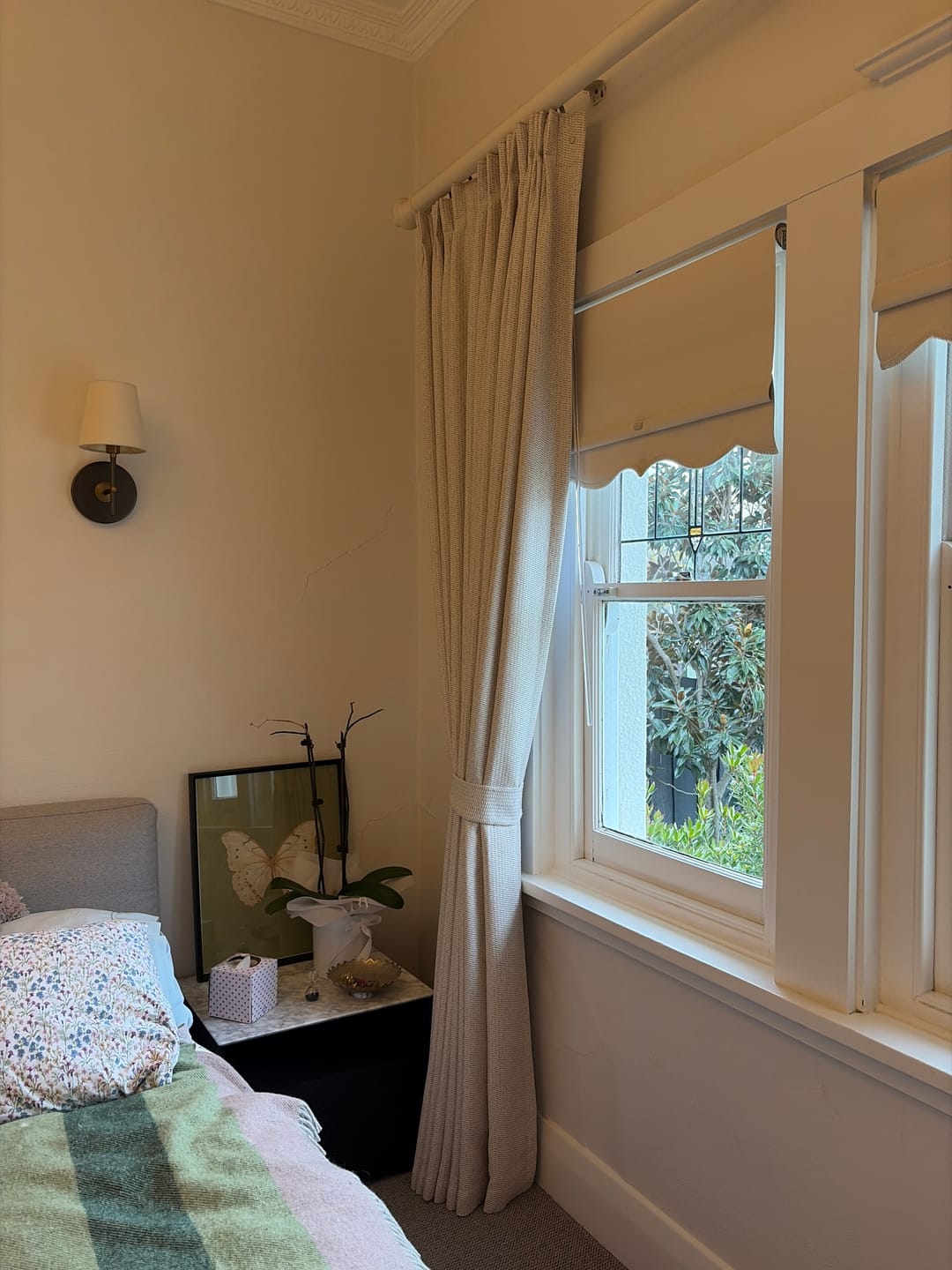 Customer photo review of Margot Handwoven Blackout Curtains