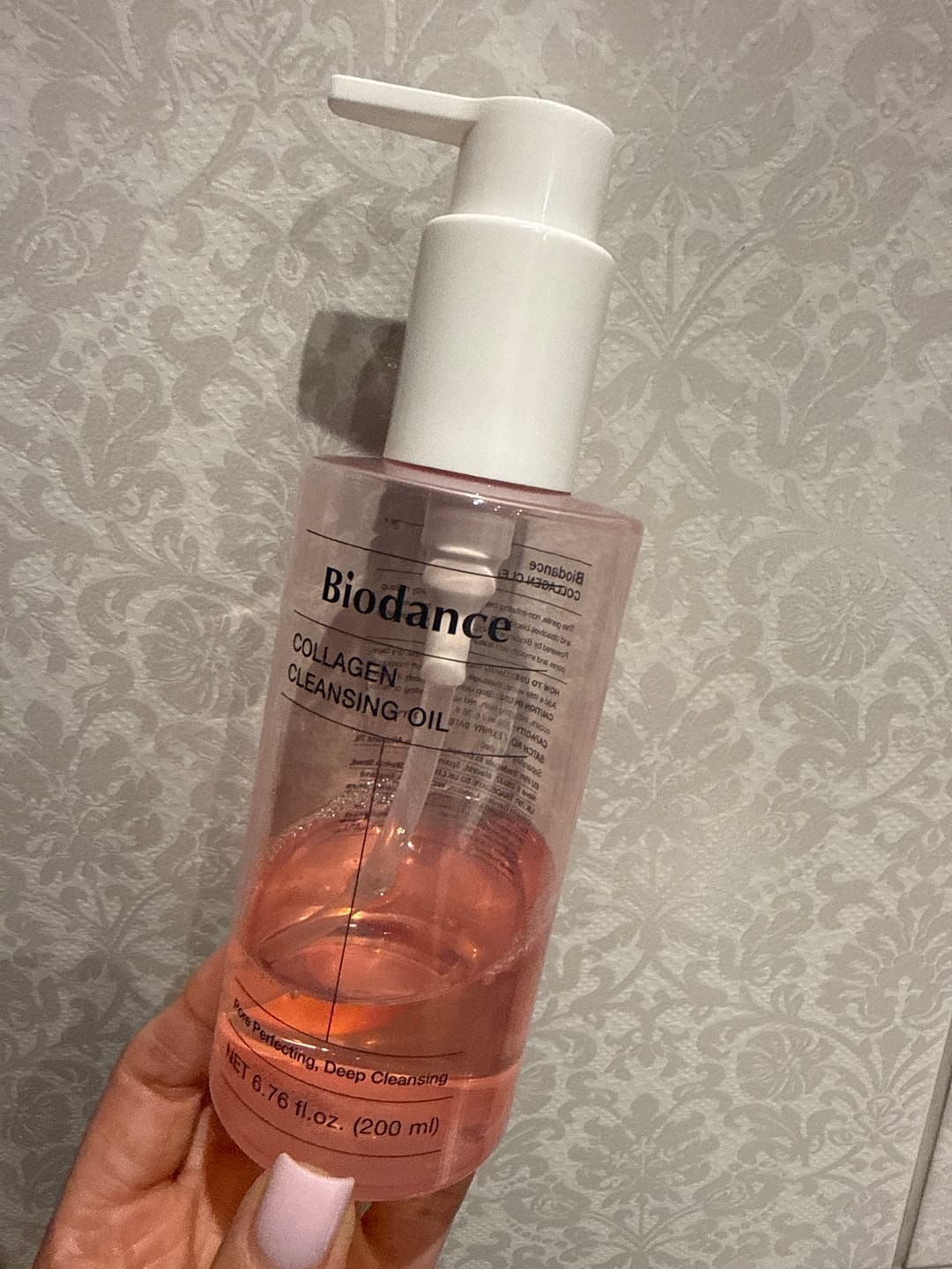 Customer photo review of Kolagēna hidrofīlā eļļa sejas attīrīšanai Biodance Collagen Cleansing Oil
