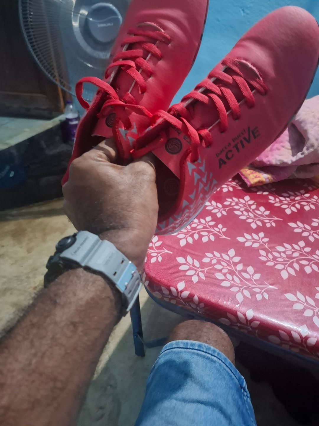 Customer photo review of Bacca Bucci Red Prowess Zx360