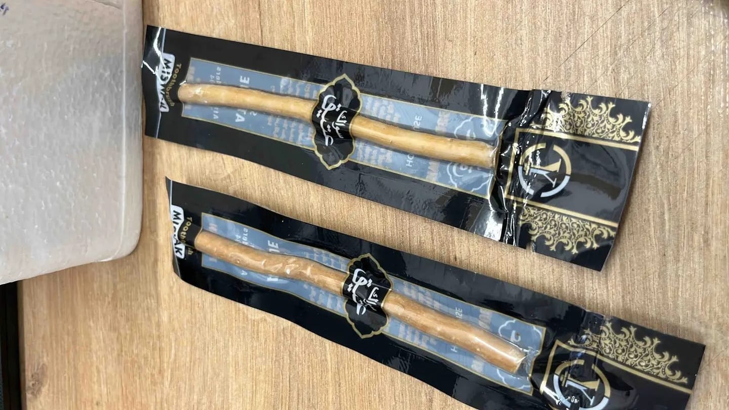 Customer photo review of Doğal Misvak Diş Fırçası