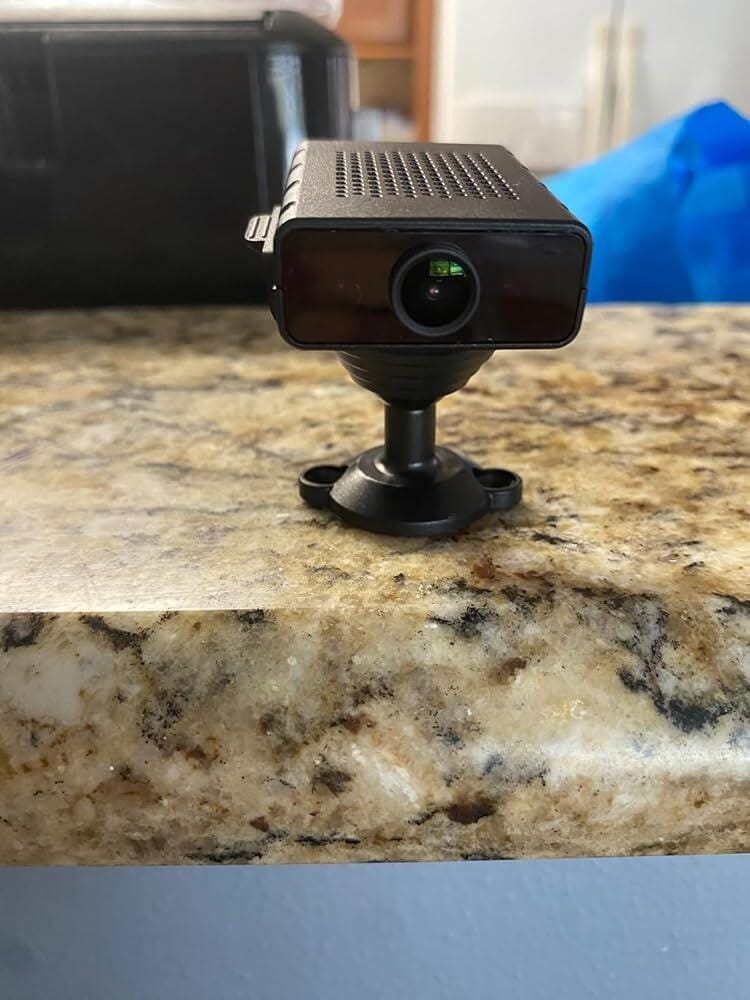 Customer photo review of Mini WiFi Security Camera with Night Vision – 1080P HD Wireless Nanny Cam