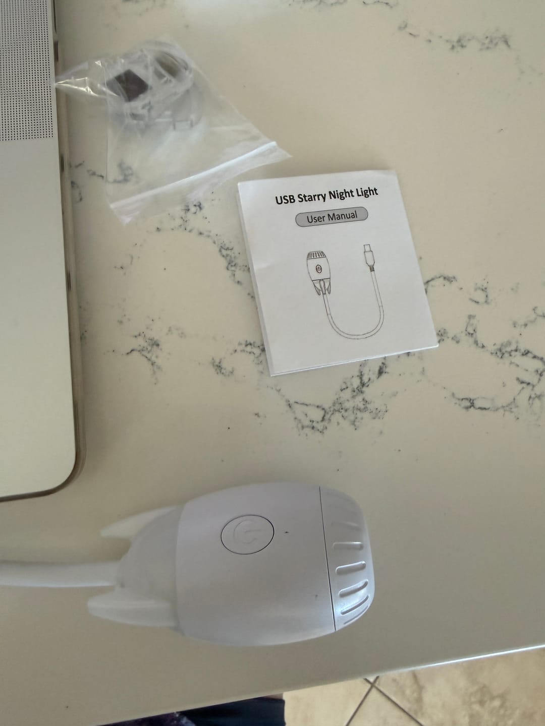 Customer photo review of Litlamp® Holographic Night Light Projector
