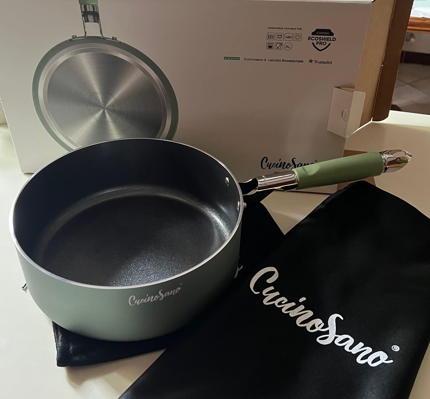 Customer photo review of Risottiera antiaderente 24cm