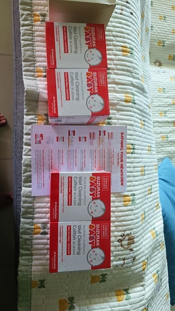 Customer photo review of Wet Cleaning Cotton 30 Sachets