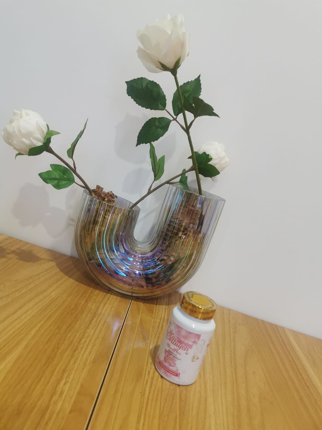 Customer photo review of Collagen Glowing Skin Supplement