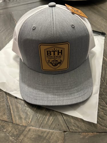 Customer photo review of Richardson 112 Custom Leather Patch Hats
