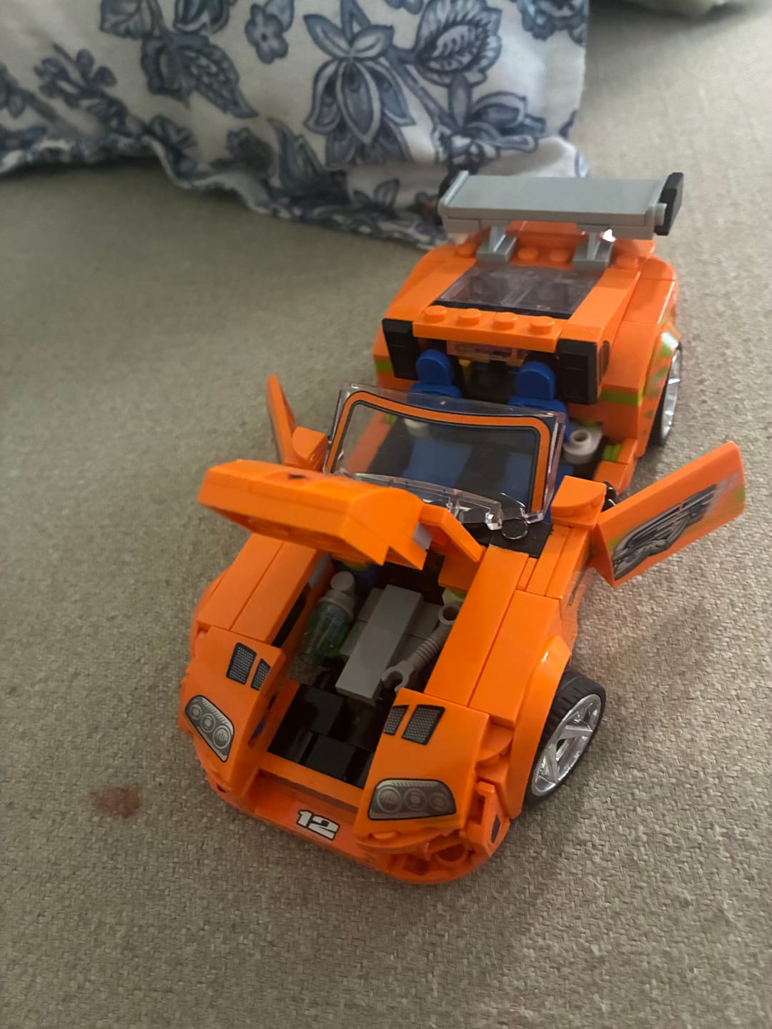 Customer photo review of Kit piezas de Lego capó y motor Supra Mk4