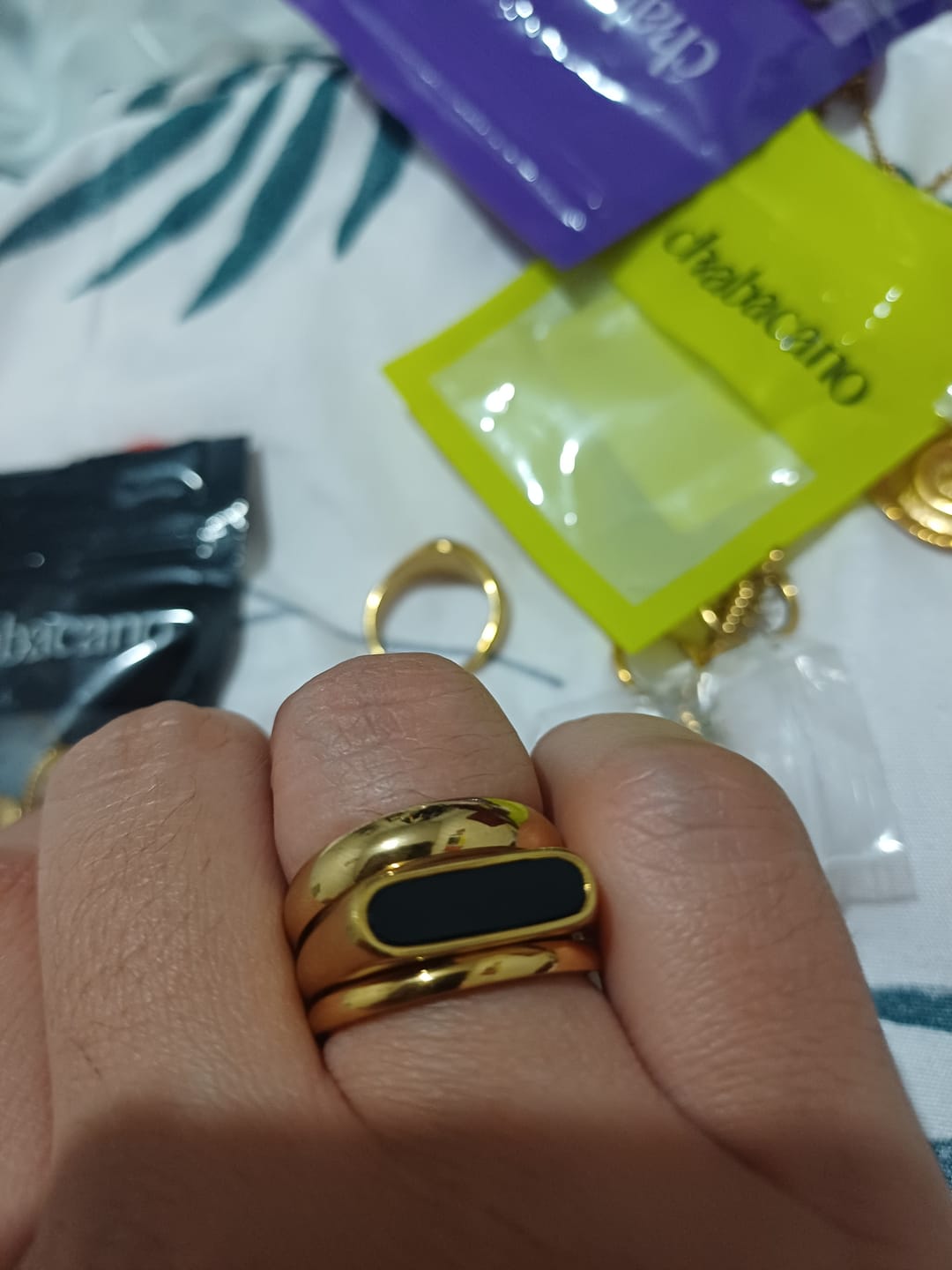 Customer photo review of Set 3 Anillos Hera