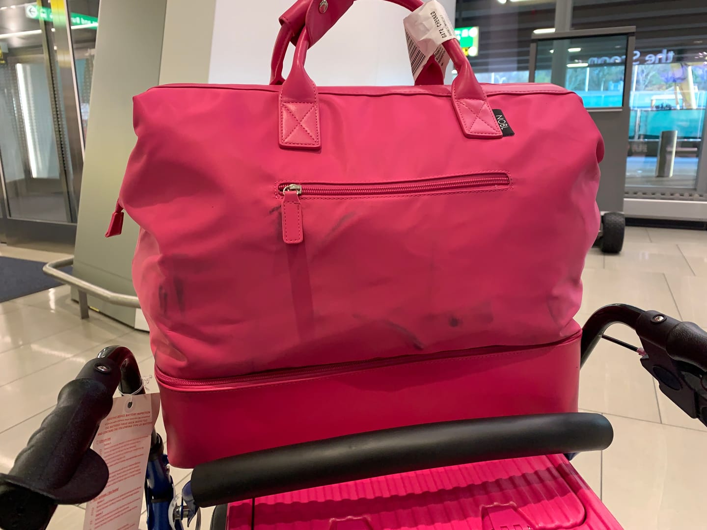 Customer photo review of Compressible Packing Cubes (6 Pieces)