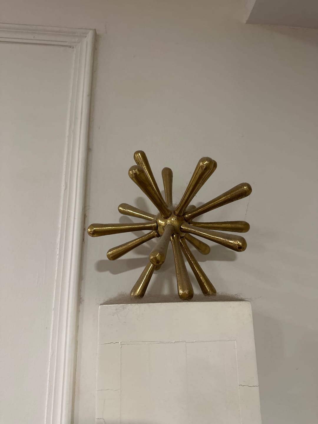 Customer photo review of Oversized Chess Decorative Gold Accent Set of 3