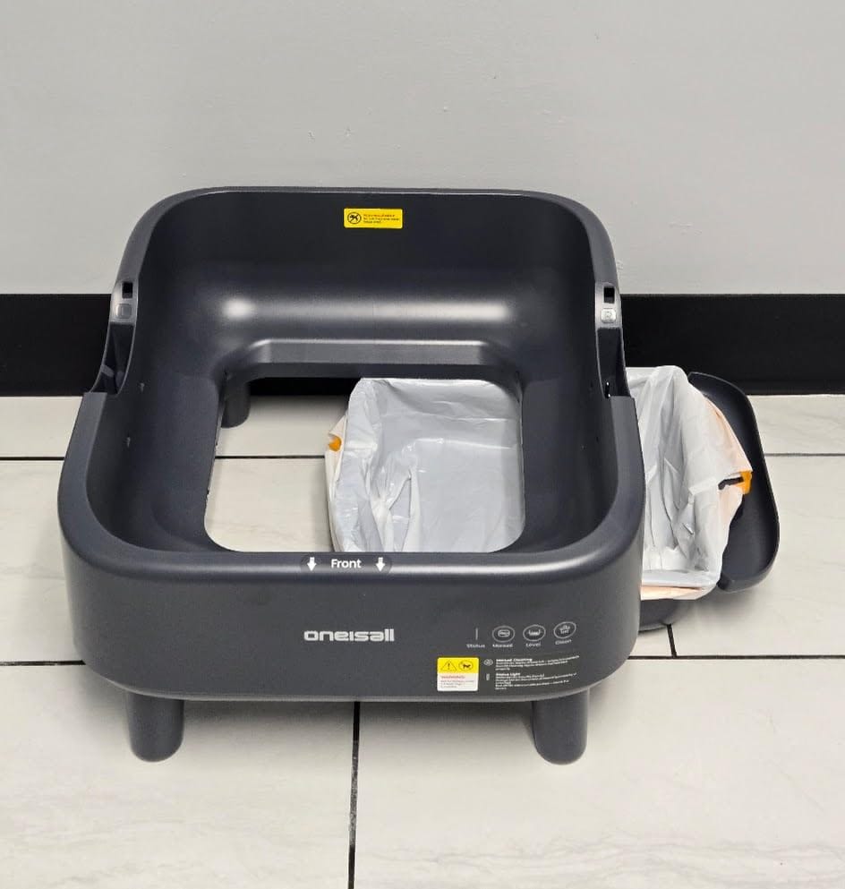 Customer photo review of Oneisall Ease S1 selbstreinigende Katzentoilette
