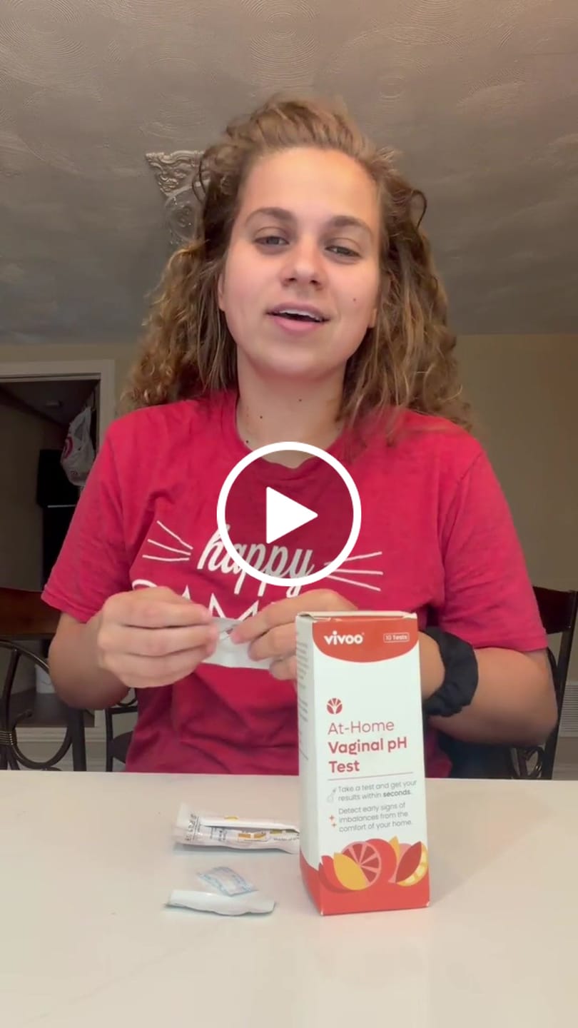 Customer video review of Vivoo Vaginal pH Test